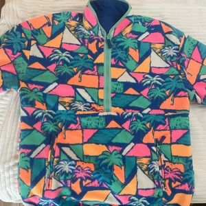 Reversible Chubbies quarter zip